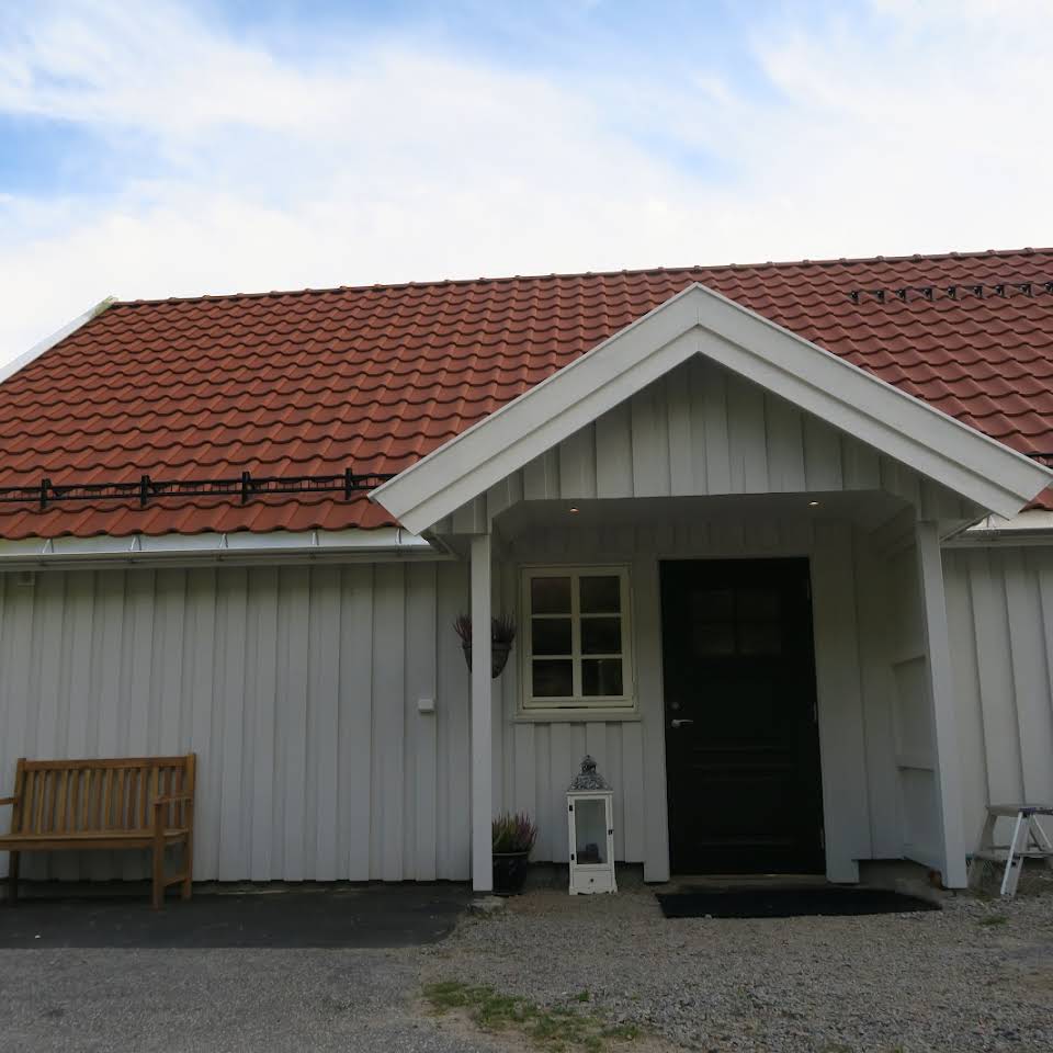 Utside av hus